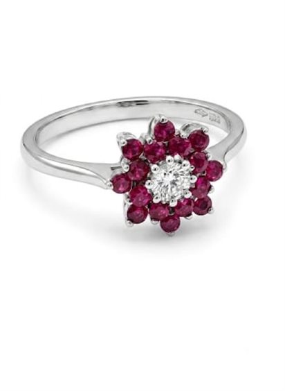 Ringe Alfieri & St. john Dame in Weißgold 454586 - 454586
